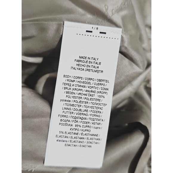 NEW Ralph Lauren Purple Label Sequin Wide Leg Trousers Womens Small Pants - Picture 15 of 15